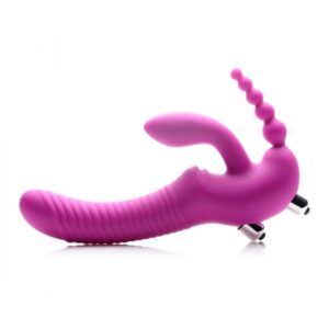 Bretelles en silicone sans bretelles pour gode