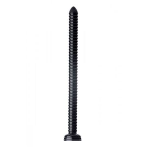 Dildo anal strié serpentin