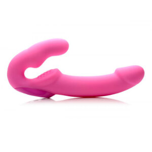 Sangle vibrante rechargeable pour strap-on