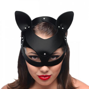 Masque en cuir pour chat Bad Kitten