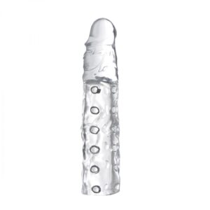 Manchon transparent d'amélioration de pénis