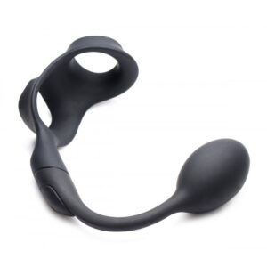Anneau pénien et testiculaire avec plug anal