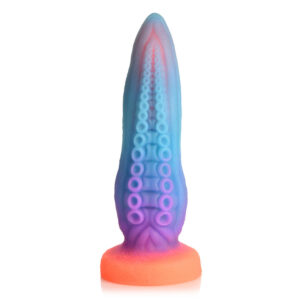 Pénis lumineux en gel pour le plaisir nocturne