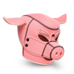 Cagoule en néoprène pour porcs