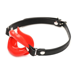 Bâillon en silicone pour bouche ouverte