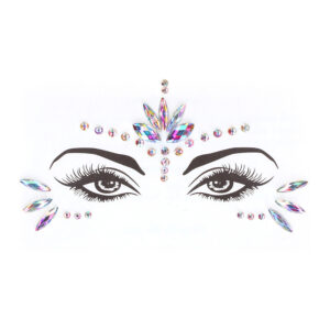 Autocollant scintillant pour yeux captivants