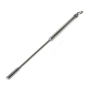 Sonde urétrale vibrante en acier inoxydable