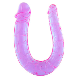 Gode double tête en gel souple