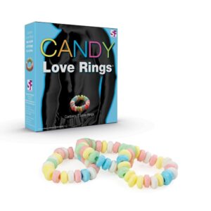 Bonbons en forme de bague cœur
