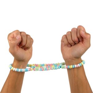 Menottes colorées en silicone
