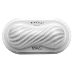 Masturbateur flexible blanc soyeux