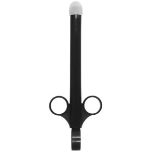 Tire-lubrifiant noir pour plaisir anal