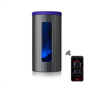 Masturbateur bleu avec stimulation automatique