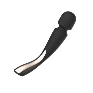 Bâton de massage électrique noir