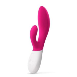 Vibromasseur rechargeable wave cerise