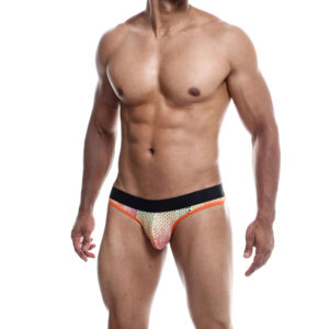 Jockstrap orange homme basics