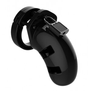 Cage de chasteté masculine noire
