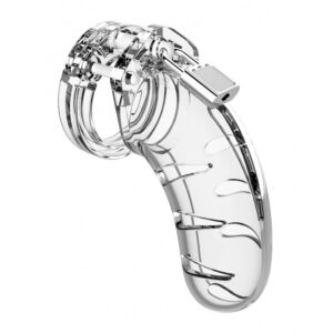 Cage de chasteté transparente pour homme