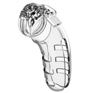 Cage de chasteté transparente pour homme