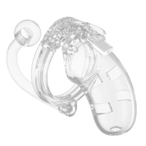 Cage de chasteté masculine avec prise anale