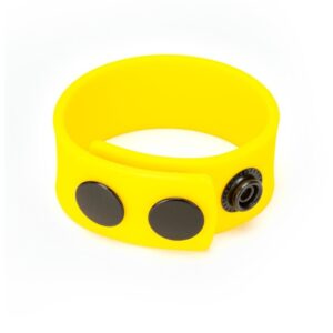 Sangle Pénis en Silicone Jaune