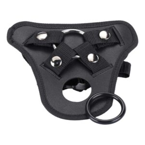 Harnais ajustable noir pour animaux