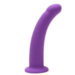 Gode courbé en silicone