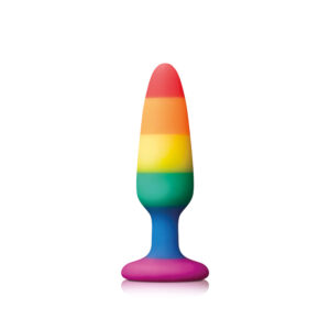 Plug de plaisir arc-en-ciel petite taille