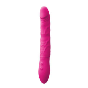 Vibromasseur rechargeable rose compacte