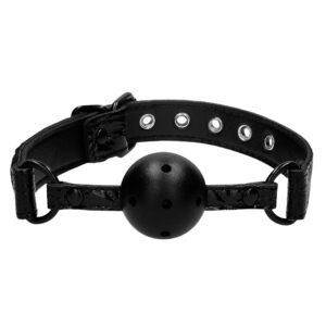 Gant de bal noir respirant et élégant