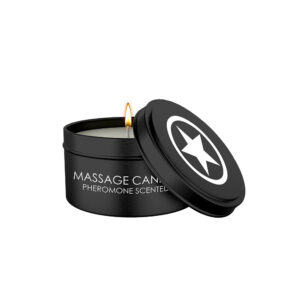 Bougie de massage parfumée aux phéromones