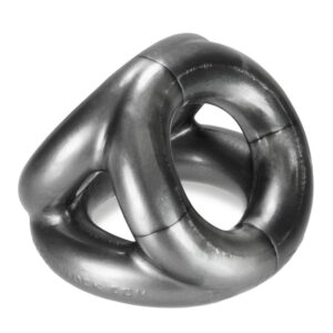 Cocksling en acier avec anneaux pour hommes