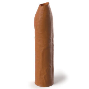Amplificateur de pénis non coupé couleur tan