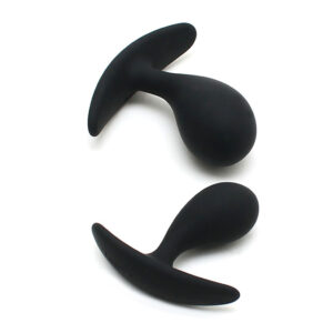 Set de plugs anaux noirs