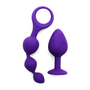 Ensemble de jeu anal violet