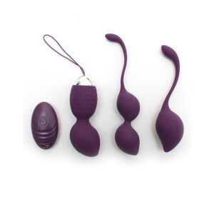 Set de boules de Kegel vibrantes avec télécommande