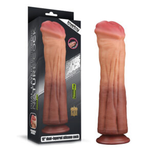Coq de cheval en silicone double couche