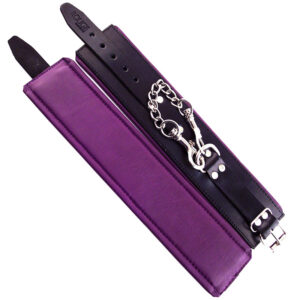 Poignets rembourrés violet pour le sport
