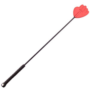 Cravache Rouge en Simili Cuir