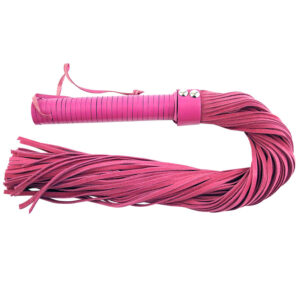 Flogger en daim rose