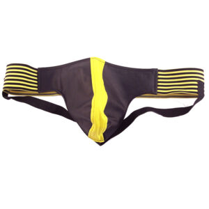 Jockstrap noir et jaune