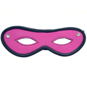 Masque rouge à yeux ouverts rose
