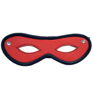 Masque rouge ouvert pour les yeux