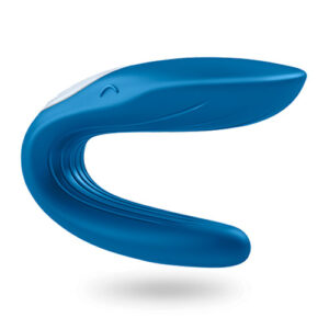 Vibromasseur pour couples en forme de baleine