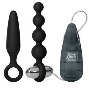 Kit de stimulation anal avec vibromasseur