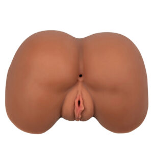 Cul en silicone taille réelle couleur chair marron