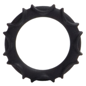 Cockring en silicone noir Atlas