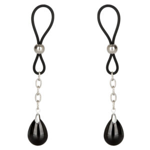 Bijoux de téton non perforants en onyx