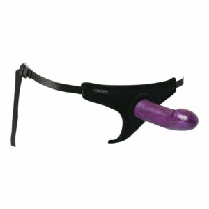 Ensemble de godemiché en silicone avec harnais