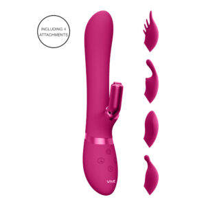 Vibromasseur Rabbit Rose à Double Action